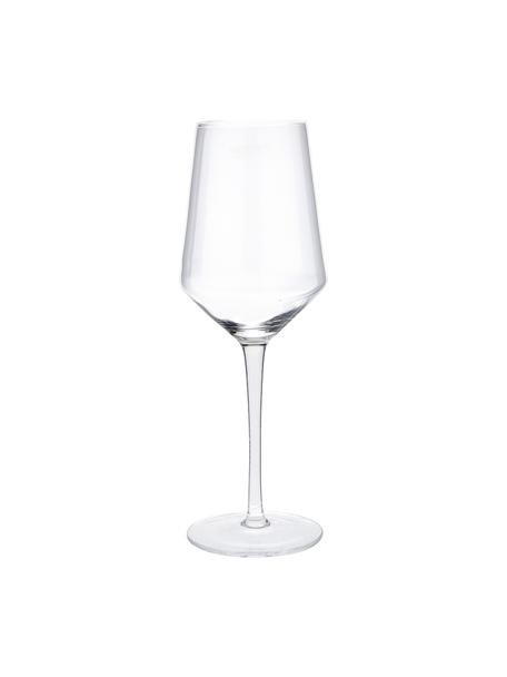 Bicchiere vino bianco in vetro soffiato Ays 4 pz, Vetro, Trasparente, Ø 6 x Alt. 24 cm