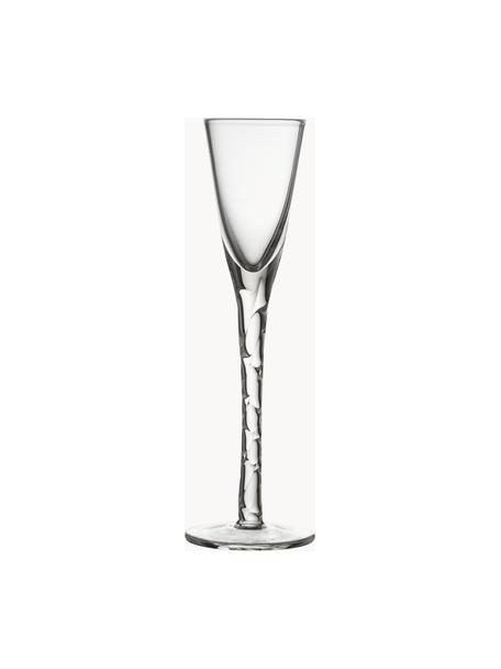 Mondgeblazen borrelglaasjes Paris, 6 stuks, Glas, Transparant, Ø 5 x H 16 cm, 25 ml