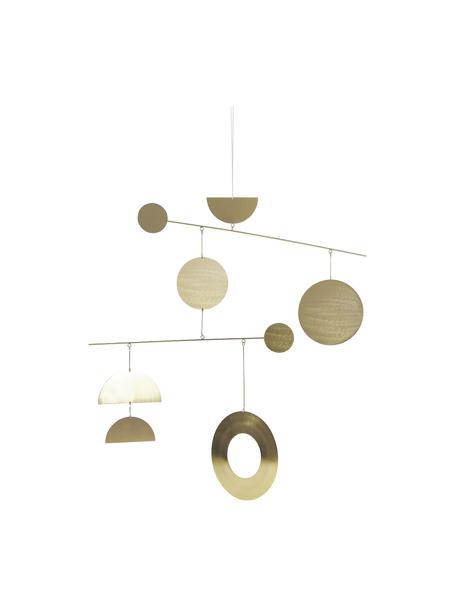 Mobile Novalie, Metall, Goldfarben, B 80 x H 82 cm