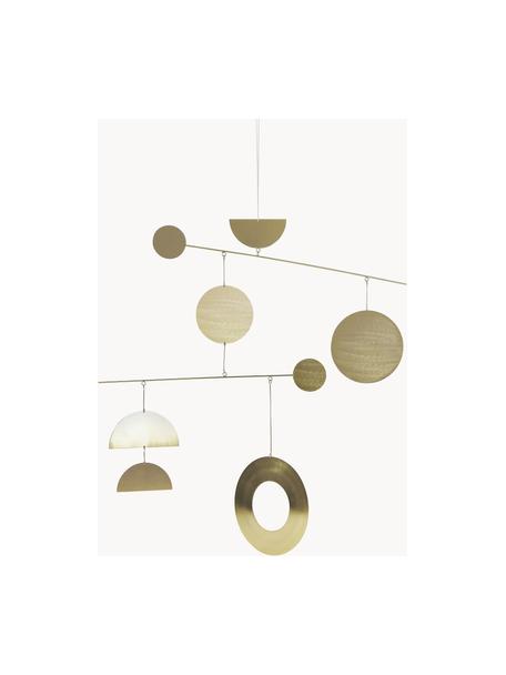 Mobile Novalie, Metall, Goldfarben, B 80 x H 82 cm