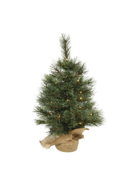 Umelý vianočný LED stromček Cashmere V 60 cm, Zelená, Ø 40 x V 60 cm