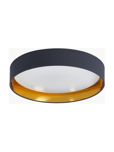 Stropná LED lampa Mallory, Tmavomodrá, Ø 41 x V 10 cm