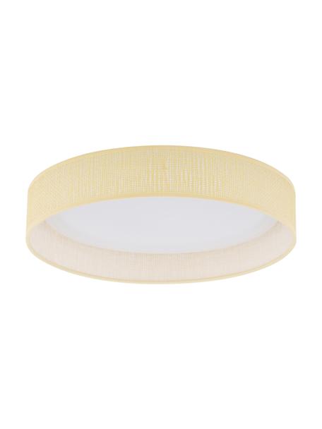 Plafoniera a LED Helen Nature, Struttura: metallo, Disco diffusore: plastica, Beige chiaro, Ø 35 x Alt. 7 cm