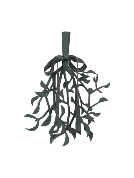 Objet décoratif vert Mistletoe, Vert foncé, larg. 27 x long. 20 cm