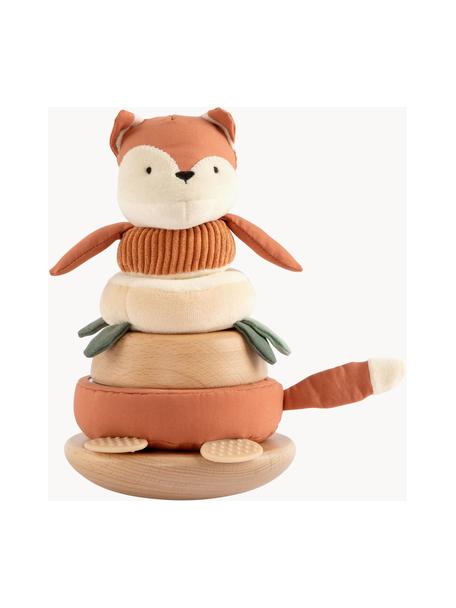 Sada stohovacích hraček Sparky the Fox, 6 dílů, Odstíny oranžové, více barev, Ø 14 cm, V 27 cm