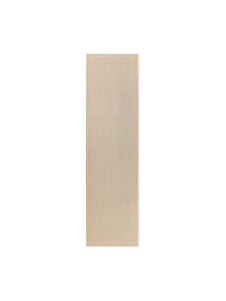 Tapis d'extérieur Toronto, 100 % polypropylène, Beige, larg. 80 x long. 300 cm