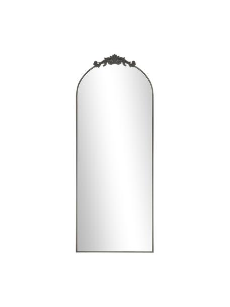 Espejo de pie barroco Saida, Parte trasera: tablero de fibras de dens, Espejo: cristal, Negro, An 65 x Al 169 cm
