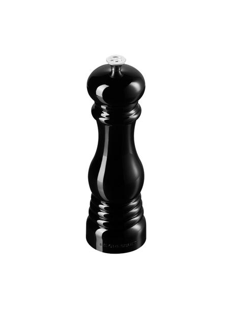 Molinillo de sal Ariana, Plástico, Negro brillante, Ø 6 x Al 21 cm