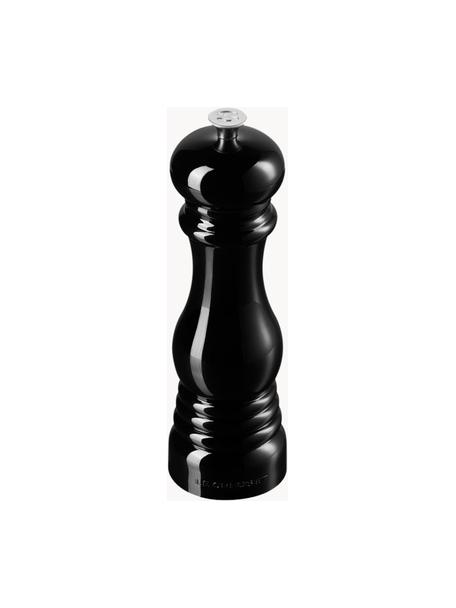 Moulin à sel avec broyeur en céramique Creuset, Noir, haute brillance, Ø 6 x haut. 21 cm