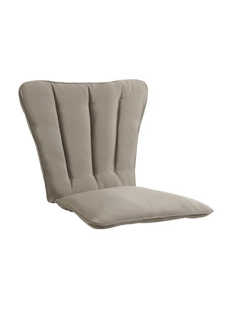 Poduszka na krzesło Hard & Ellen, Tapicerka: 100% poliester, Taupe, S 50 x D 85 cm