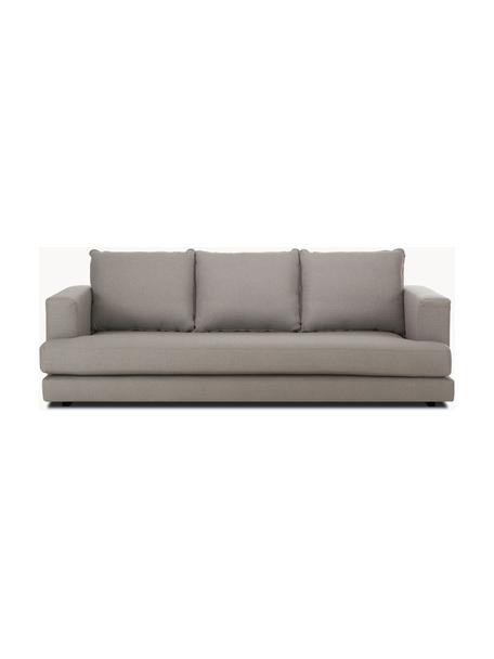 Sofa Tribeca (3-Sitzer), Bezug: 100 % Polyester Der hochw, Sitzfläche: Schaumpolster, Fasermater, Gestell: Massives Kiefernholz, Webstoff Taupe, B 228 x T 104 cm