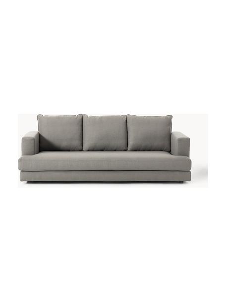 Sofa Tribeca (3-osobowa), Tapicerka: 100% poliester Dzięki tka, Stelaż: lite drewno sosnowe, Nogi: lite drewno bukowe, lakie, Taupe tkanina, S 228 x G 104 cm