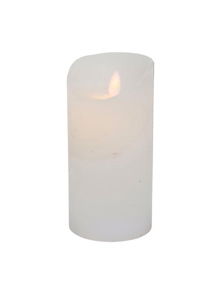 LED Kerze Bino, Wachs, Weiß, Ø 8 x H 15 cm