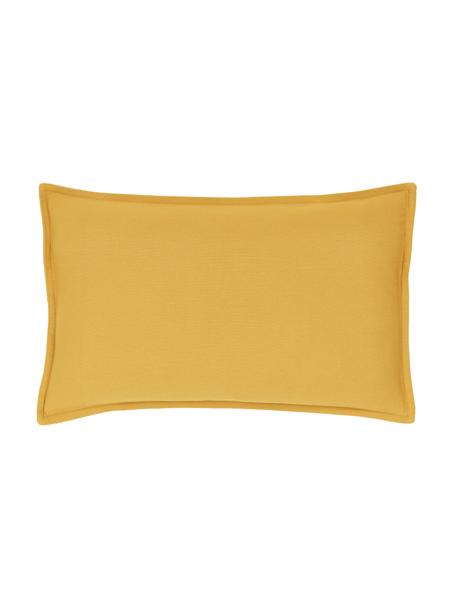 Poszewka na poduszkę z bawełny Mads, 100% bawełna, Żółty, S 30 x D 50 cm