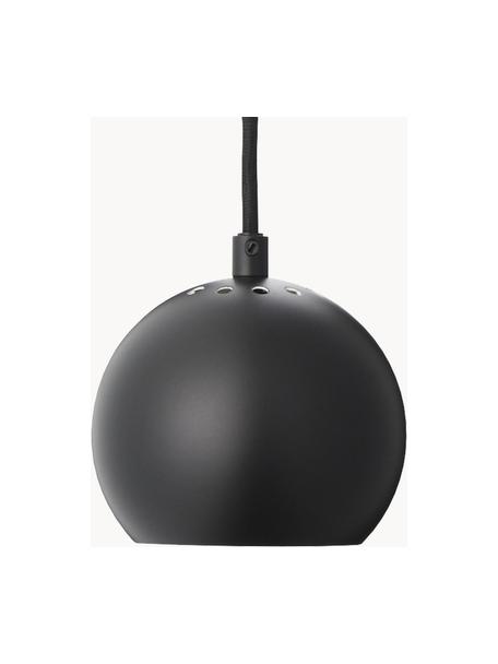 Lampa wisząca Ball, Czarny, matowy, Ø 12 x W 10 cm