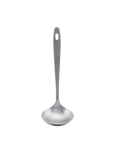Cucharón plateado mate Daily, Acero inoxidable

La cubertería está hecha de acero inoxidable. Por tanto, es duradera, inoxidable y resistente a las bacterias., Plateado mate, L 26 cm