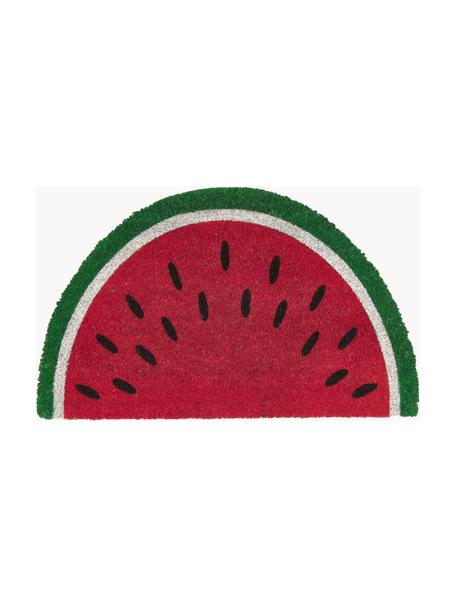 Fußmatte Watermelon, Oberseite: Kokosfaser, Unterseite: Kunststoff (PVC), Bunt, B 43 x L 71 cm
