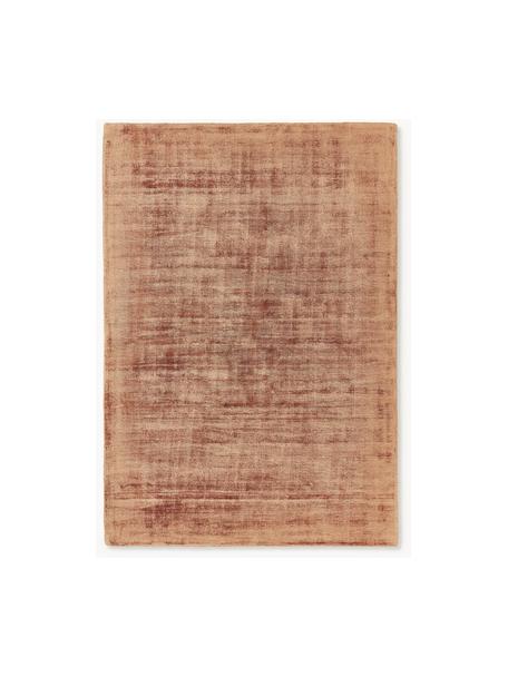 Handgewebter Viskoseteppich Jane, Flor: 100 % Viskose, Nougat, B 160 x L 230 cm (Größe M)