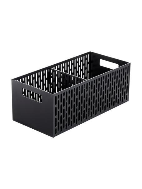 Kosz do przechowywania warzyw Tower, Tworzywo sztuczne (ABS), Czarny, S 32 x W 12 cm