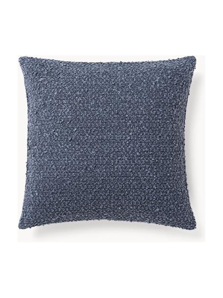 Housses de coussin en bouclette Bellamie, 2 pièces, Tissu bouclette (95 % polyester, 5 % polyacrylique)

La bouclette est une matière qui se caractérise par sa texture aux courbes irrégulières. La surface caractéristique est créée par des boucles tissées de fils différents qui confèrent au tissu une structure unique. La structure bouclée a un effet à la fois isolant et moelleux, ce qui rend le tissu particulièrement douillet, Bouclette gris-bleu, larg. 45 x long. 45 cm