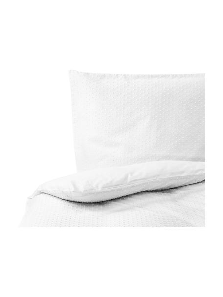 Ropa de cama Aloide, Blanco, Cama 80 cm (135 x 200 cm), 2 pzas.