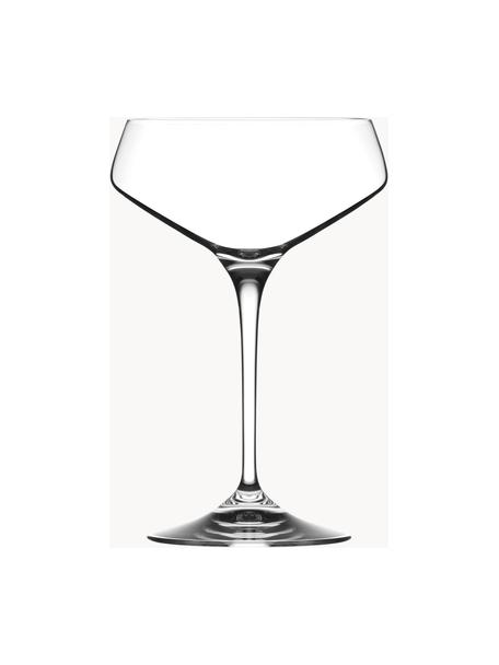 Bicchiere champagne in cristallo Aria 6 pz, Cristallo, Trasparente, Ø 11 x Alt. 17 cm, 330 ml