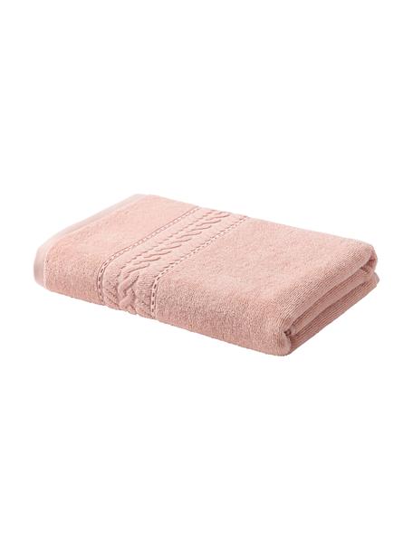 Ręcznik Cordelia, Blady różowy, Ręcznik kąpielowy, S 70 x D 140 cm