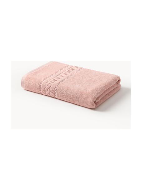 Serviette de toilette Cordelia, tailles variées, Pêche, Drap de bain, larg. 70 x long. 140 cm