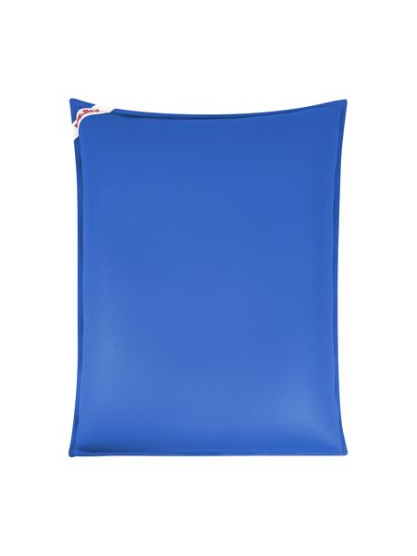 Pouf sacco da piscina blu scuro Calypso, Rivestimento: rete, Blu scuro, Lung. 142 x Larg. 115 cm
