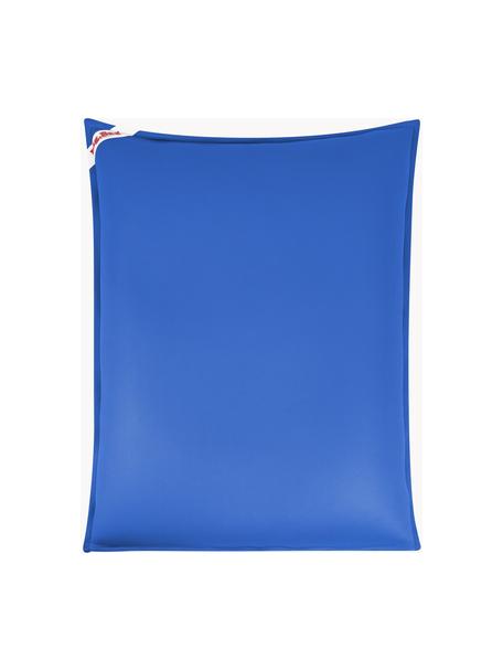 Pouf sacco da piscina Calypso, Rivestimento: rete, Blu scuro, Lung. 142 x Larg. 115 cm