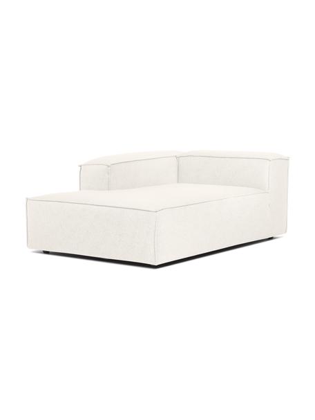 Szezlong modułowy Lennon, Tapicerka: 100% poliester Dzięki tka, Stelaż: lite drewno, sklejka, Nogi: tworzywo sztuczne, Beżowa tkanina, S 119 x G 180 cm, lewostronna