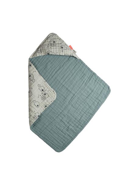 Ręcznik dla dzieci Sea Friends, 100% bawełna, certyfikat Oeko-Tex, Niebieski, S 70 x D 70 cm