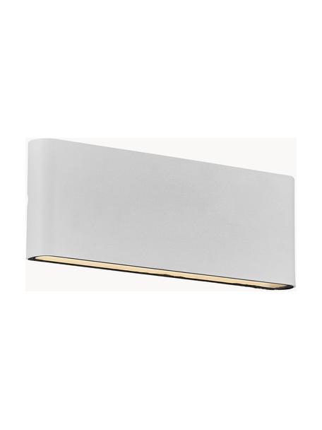 Applique murale LED d'extérieur Kinver, Blanc cassé, larg. 26 x haut. 9 cm