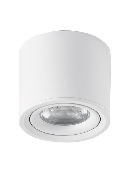 LED plafondspot Alivia, Gepoedercoat metaal, Wit, Ø 9  x H 7 cm