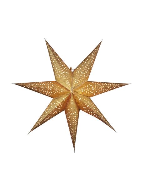 Decoratieve sterren Blinka van papier, Papier, Goudkleurig, Ø 60 cm