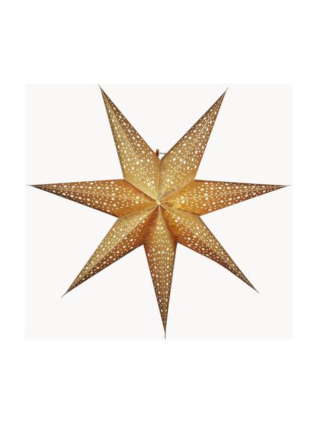 Decoratieve sterren Blinka van papier, Papier, Goudkleurig, Ø 60 cm