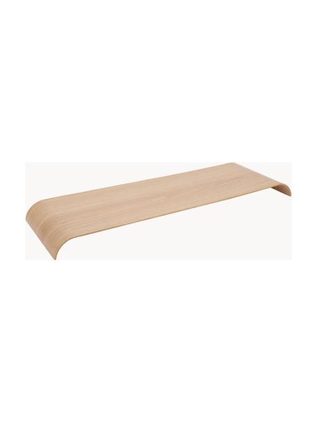 Eichenholz-Platte Curva für Wandregal, Eichenholz

Dieses Produkt wird aus nachhaltig gewonnenem, FSC®-zertifiziertem Holz gefertigt., Eichenholz, B 81 x L 25 cm