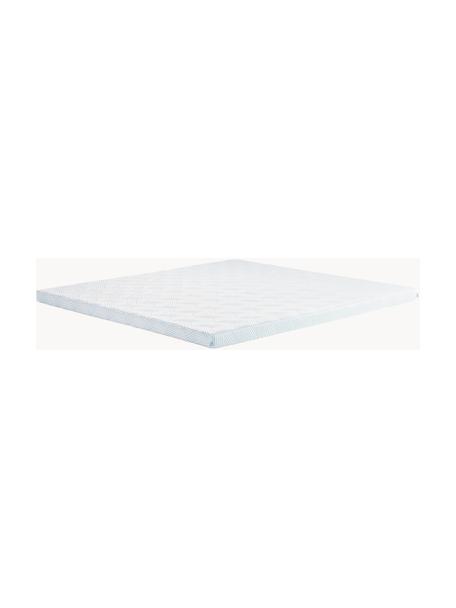 Viscoelastischer Memory-Foam-Topper Pro Plus SmartCool Medium, Oberseite: 61 % Polyester, 38 % Poly, Unterseite: 100 % Polyester, Mittelweich, B 90 x L 200 cm