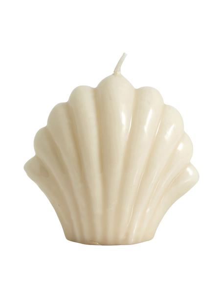 Bougie décorative formant un coquillage Ibo, Cire de paraffine, Couleur sable, Larg. 13 x haut. 13 cm