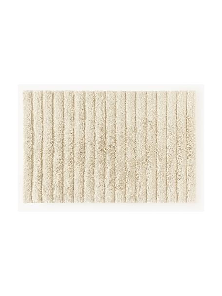 Nadýchaná kúpeľňová predložka Bailey, 100 %  bavlna
Materiál použitý v tomto produkte bol testovaný na škodlivé látky a certifikovaný podľa STANDARD 100 by OEKO-TEX®, 21.HIN.559, HOHENSTEIN HTTI, Lomená biela, Š 60 x D 90 cm