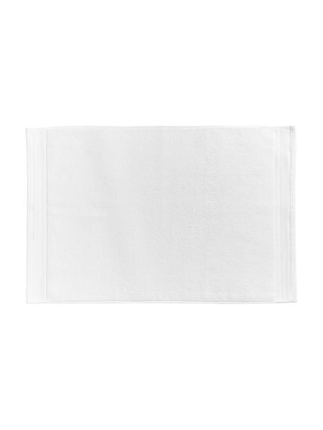 Dywanik łazienkowy z bawełny organicznej Premium, antypoślizgowy, Biały, S 50 x D 70 cm