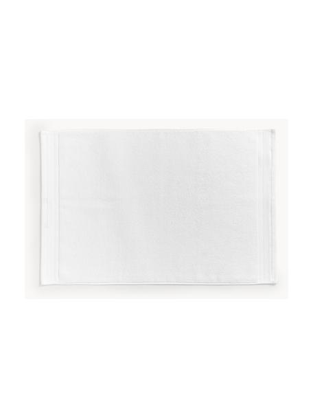 Tapis de bain antidérapant en coton bio Premium, 100 % coton bio certifié GOTS (GCL International, GCL-300517)
Qualité supérieure 750 g/m²

Le matériau est certifié STANDARD 100 OEKO-TEX®, ISO25189577 OETI, Blanc, larg. 50 x long. 70 cm