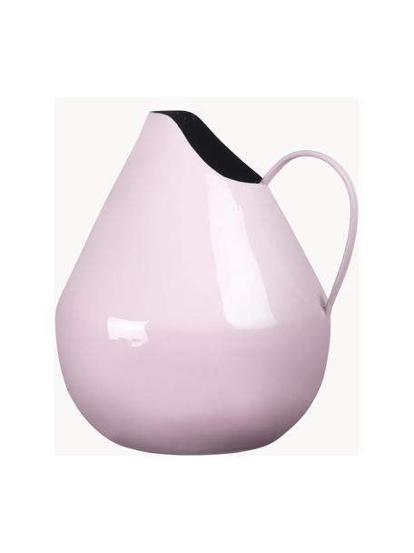 Vase en fer Rosario, Fer, émaillé, Rose pâle, Ø 20 x haut. 25 cm