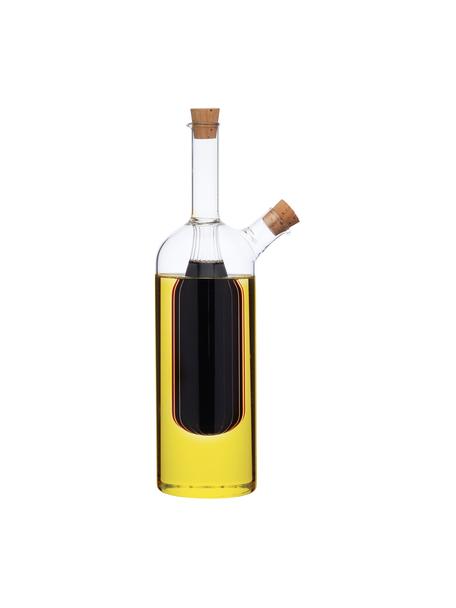 Distributeur de vinaigre et d'huile Ital, Verre, Transparent, Ø 6 x haut. 24 cm