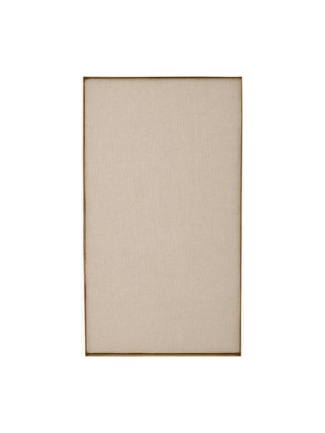 Tablón de notas Memories, Tablero: algodón, corcho, Beige claro, An 45 x Al 80 cm
