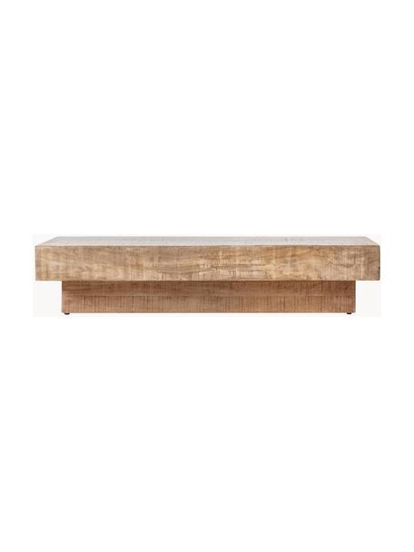 Couchtisch Iowa aus Mangoholz, Mangoholz, lackiert, Mangoholz, B 150 x T 60 cm