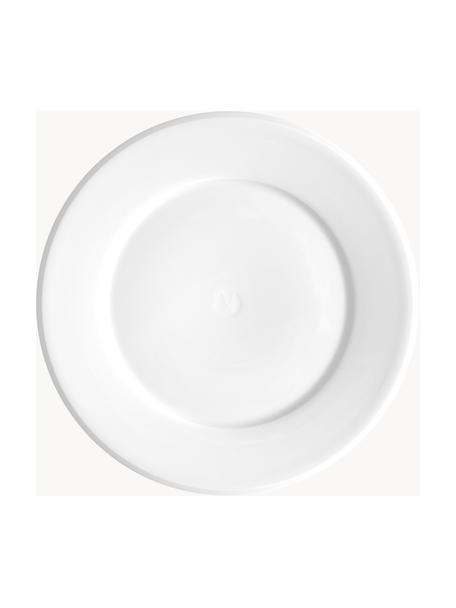 Ručne vyrobené raňajkové taniere z porcelánu Vitruv, 2 ks, Porcelán, Biela, Ø 22 cm