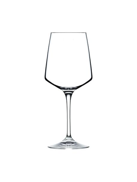 Kristall-Weissweingläser Aria, 6 Stück, Kristallglas, Transparent, Ø 9 x H 21 cm, 386 ml
