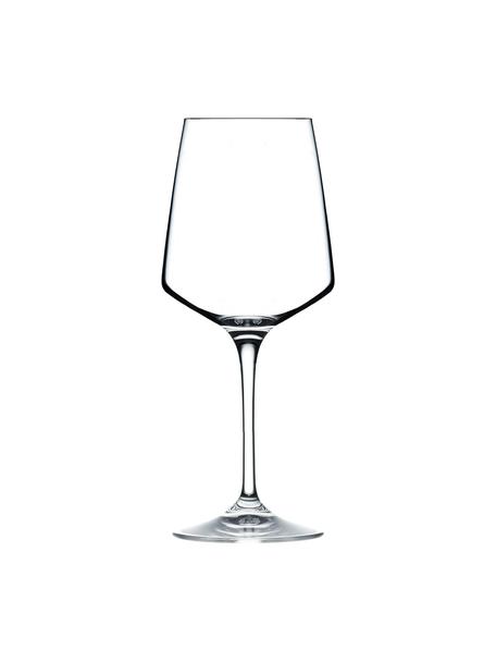 Kieliszek do białego wina ze szkła kryształowego Aria, 6 szt., Szkło kryształowe, Transparentny, Ø 9 x W 21 cm, 386 ml