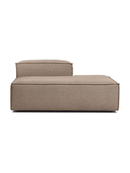 Modul šezlong Lennon, Hnedá, Š 150 x V 68 cm, s operadlom napravo